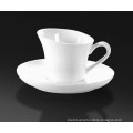 handmade heat resistant espresso coffee cups with saucers